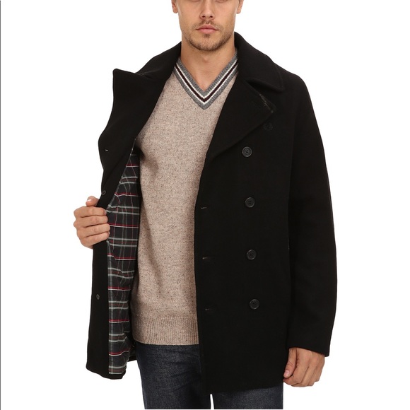 fred perry wool jacket